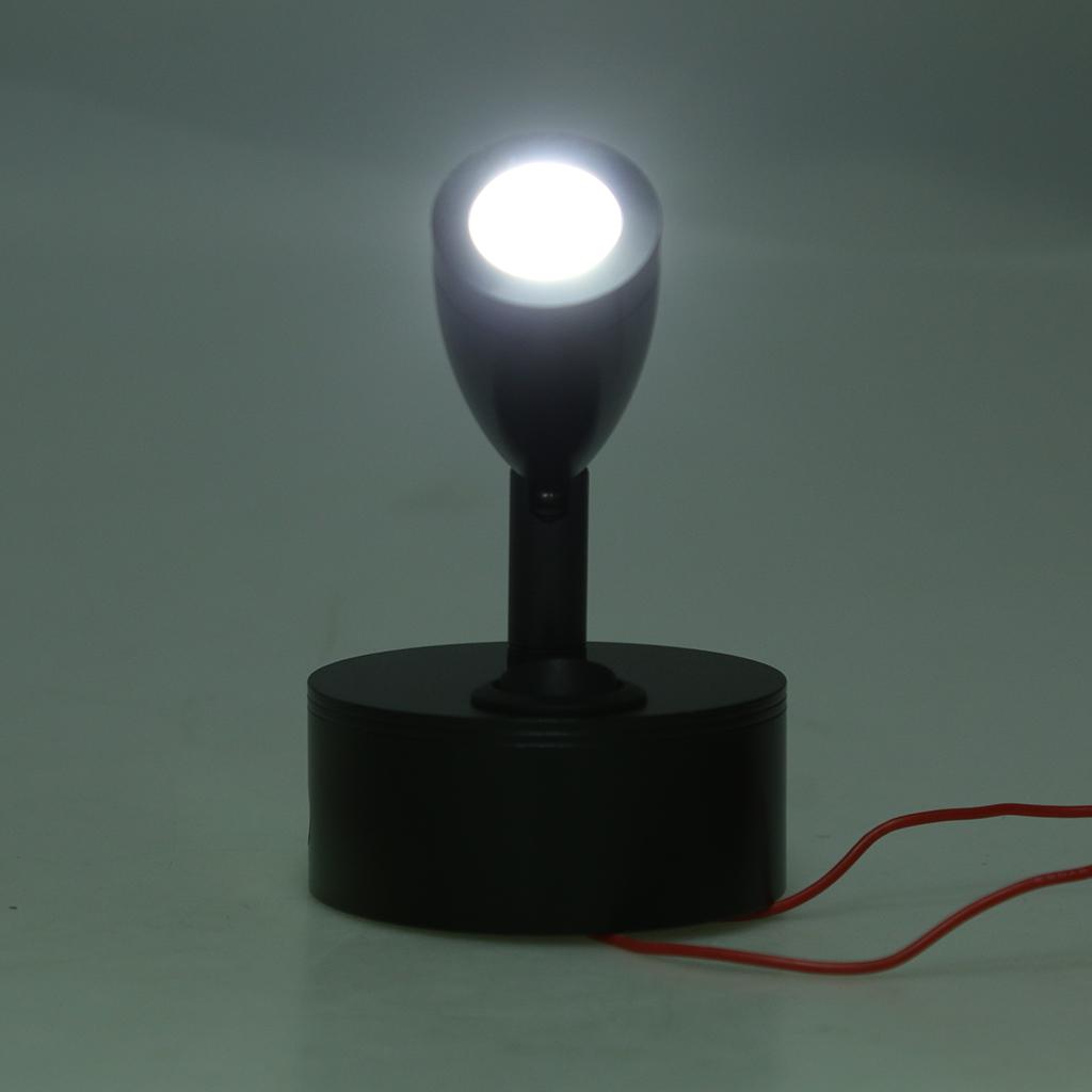 12V 3W LED Interior Spot Reading Light Switch Camper Caravan Boat Motorhome