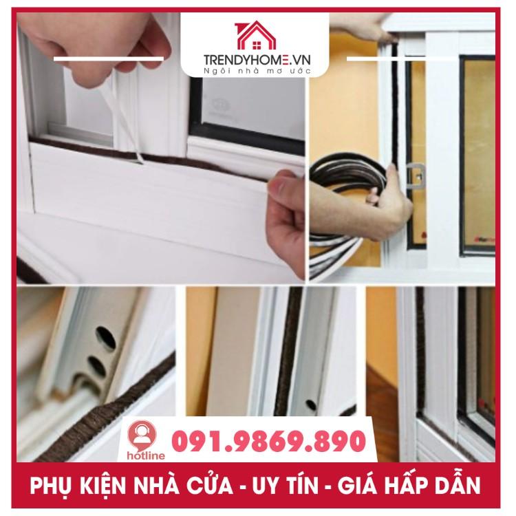 Ron lông nheo cạnh cửa lông chống ồn ngăn bụi Trendyhome.vn