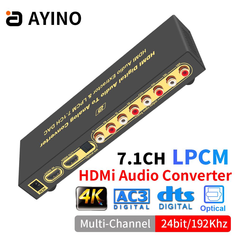 Trích xuất âm thanh tương thích 4k HDMI