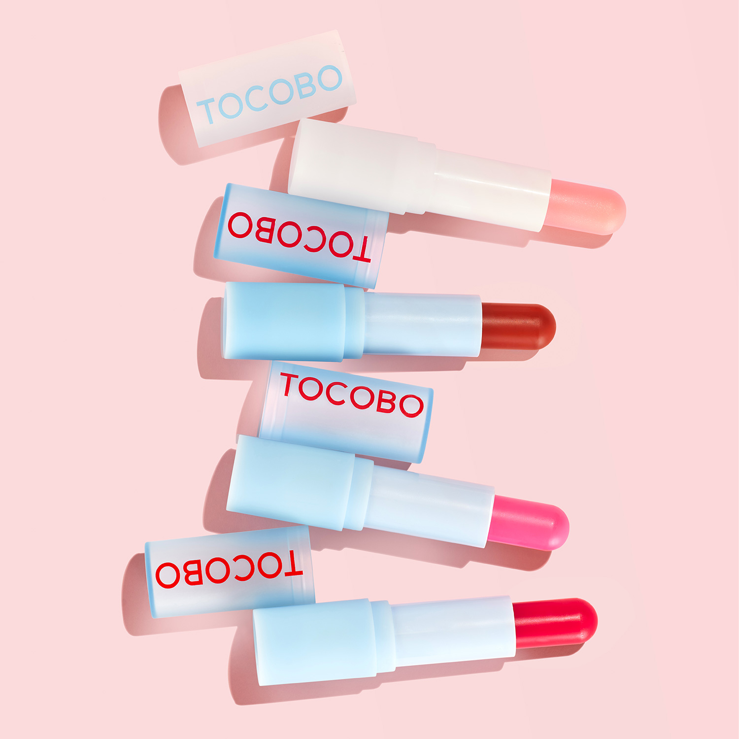 Son Dưỡng Môi Dưỡng ẩm, nuôi dưỡng đôi môi căng mọng Tocobo Glow Ritual Lip Balm 001 Coral Water 3.5gr