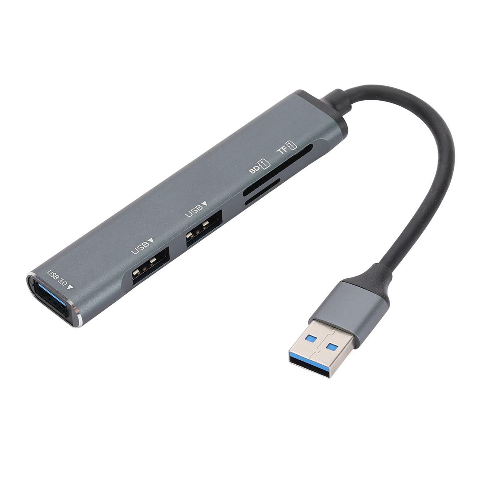 USB 3.0 Docking Hub, Docking Station 2x USB 2.0 Multi Ports Splitter for USB Devices