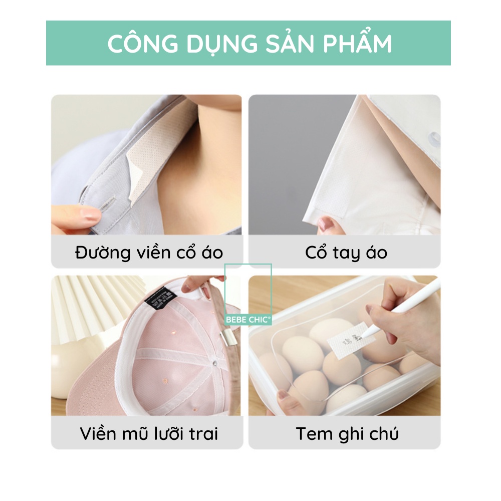 Cuộn 8 Mét Dán Cổ Áo Sơ Mi Chống Bụi Bẩn và Mồ Hôi Tiện Dụng