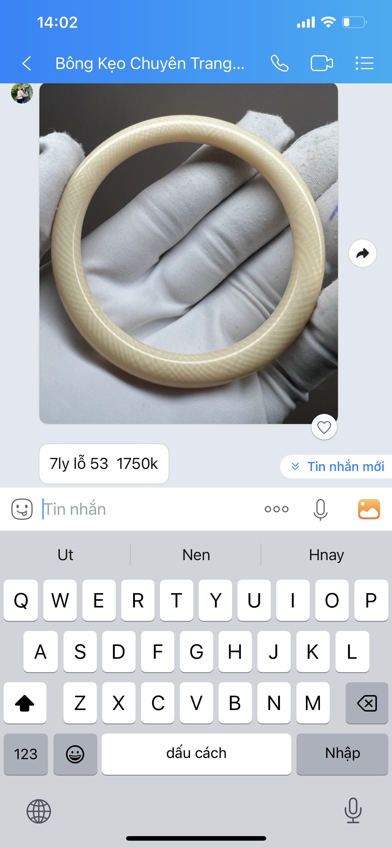 Lắc tay Bạc 925 xi Kim và Đá Pha Lê Áo