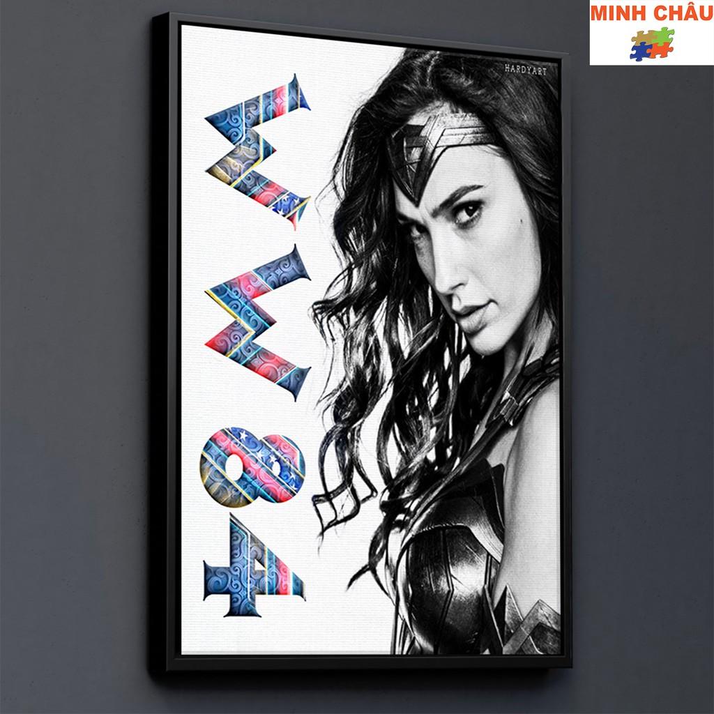 Tranh Canvas | Tranh treo tường trang trí SIÊU ANH HÙNG - WONDER WOMEN 20