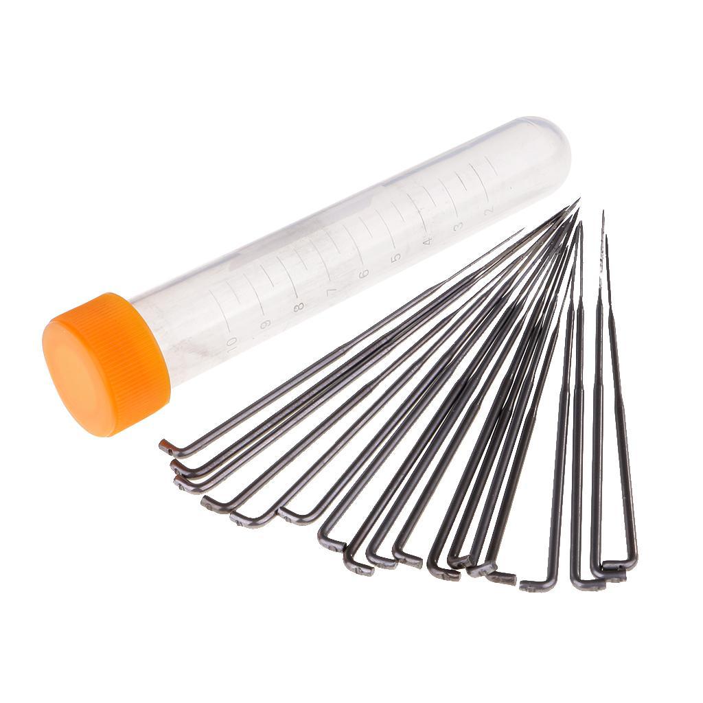 18 Pieces Assorted Stitching Punch Needles Felting Needles Needlework with Storage Case