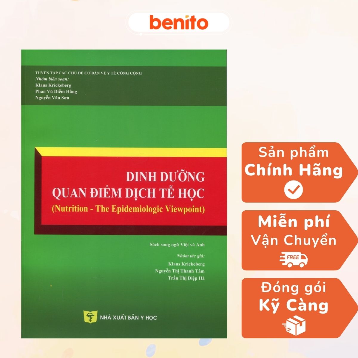 Benito - Sách - Dinh dưỡng quan điểm dịch tễ học - NXB Y học