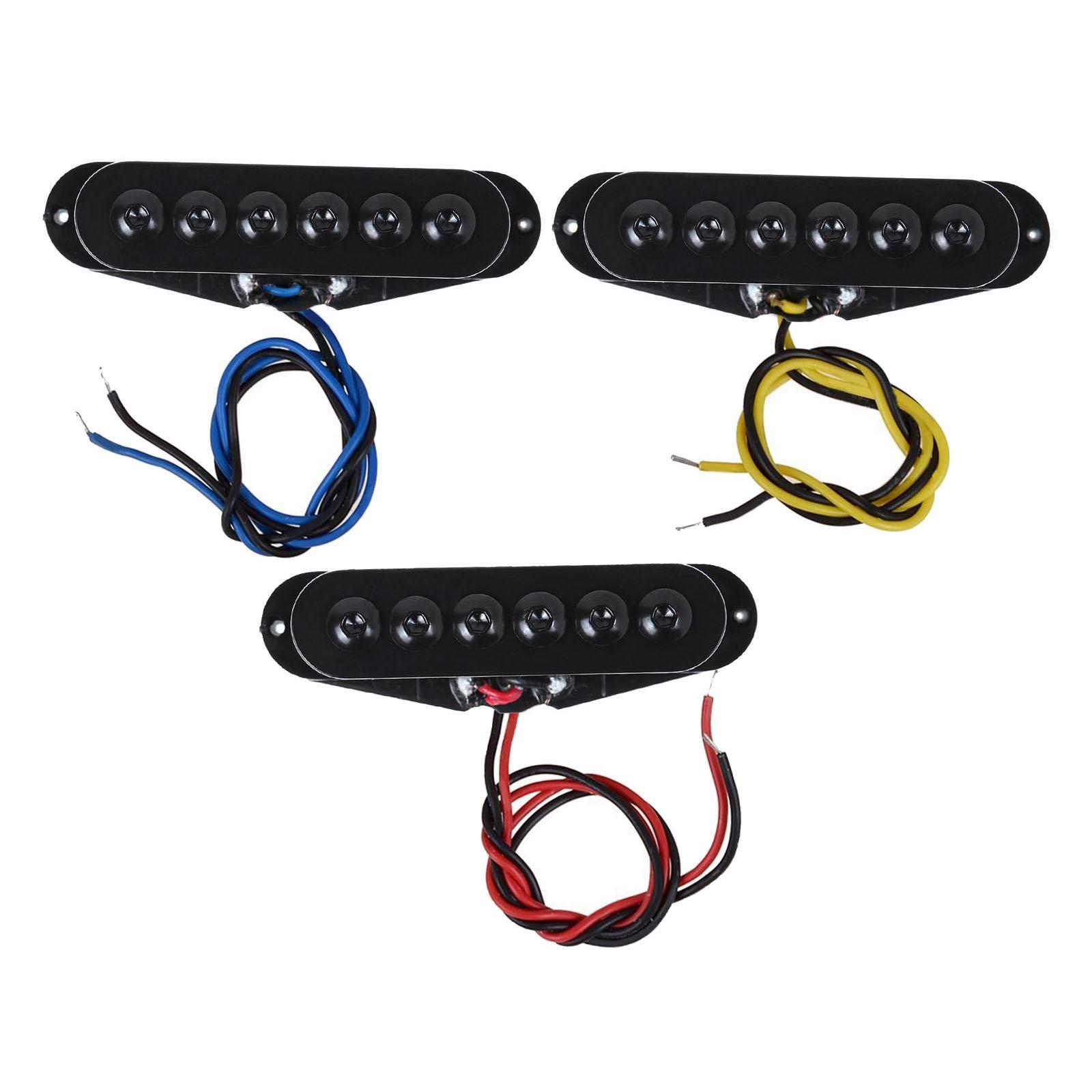 3 Pieces Single Circle Pickup High Power Durable for Accessories