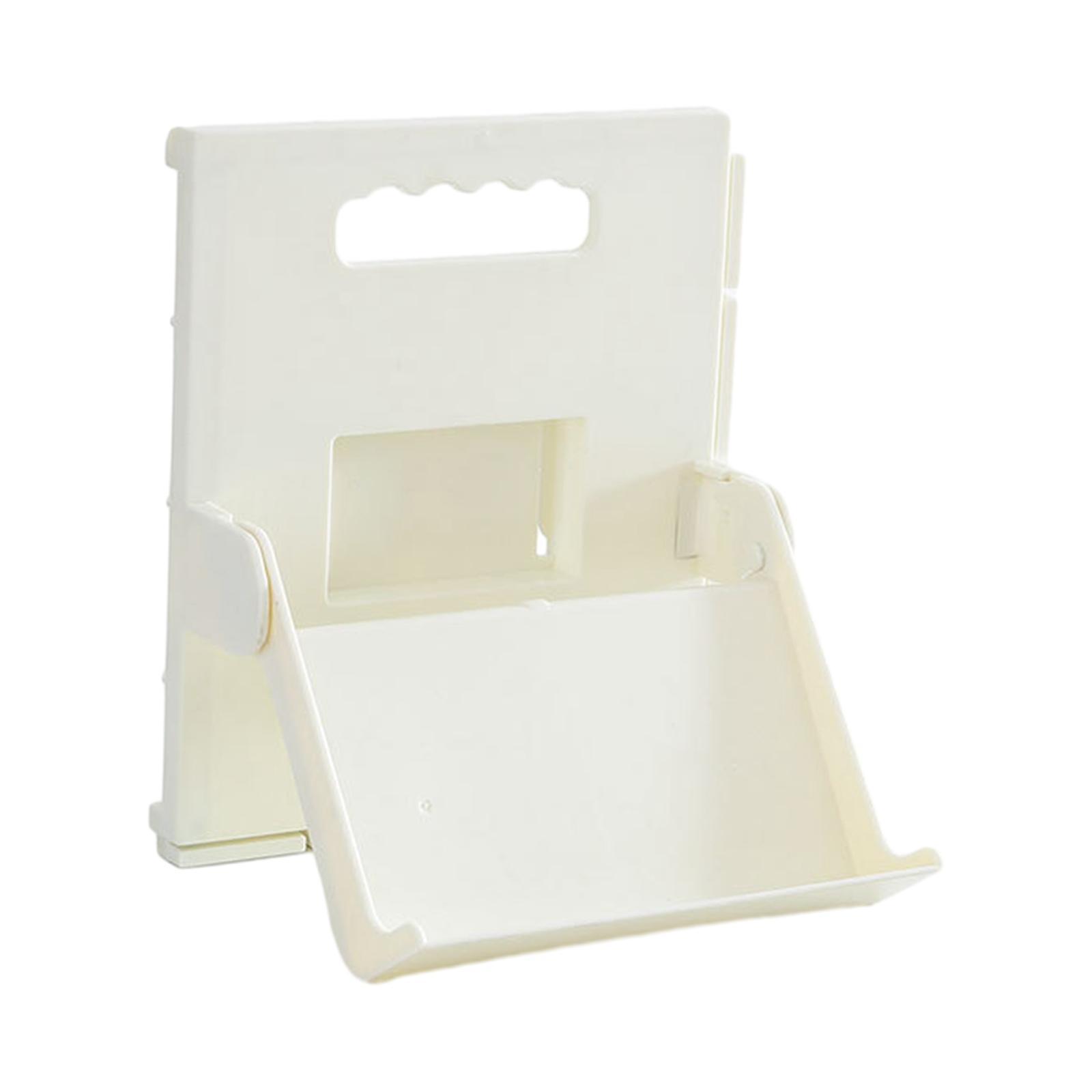 Shoe Storage Rack Shoe Organizer Wall Mount, Stackable Hanger Punch Free Narrow Shoe Shelf Folding Shoe Rack for Garage Door Bathroom Hallway