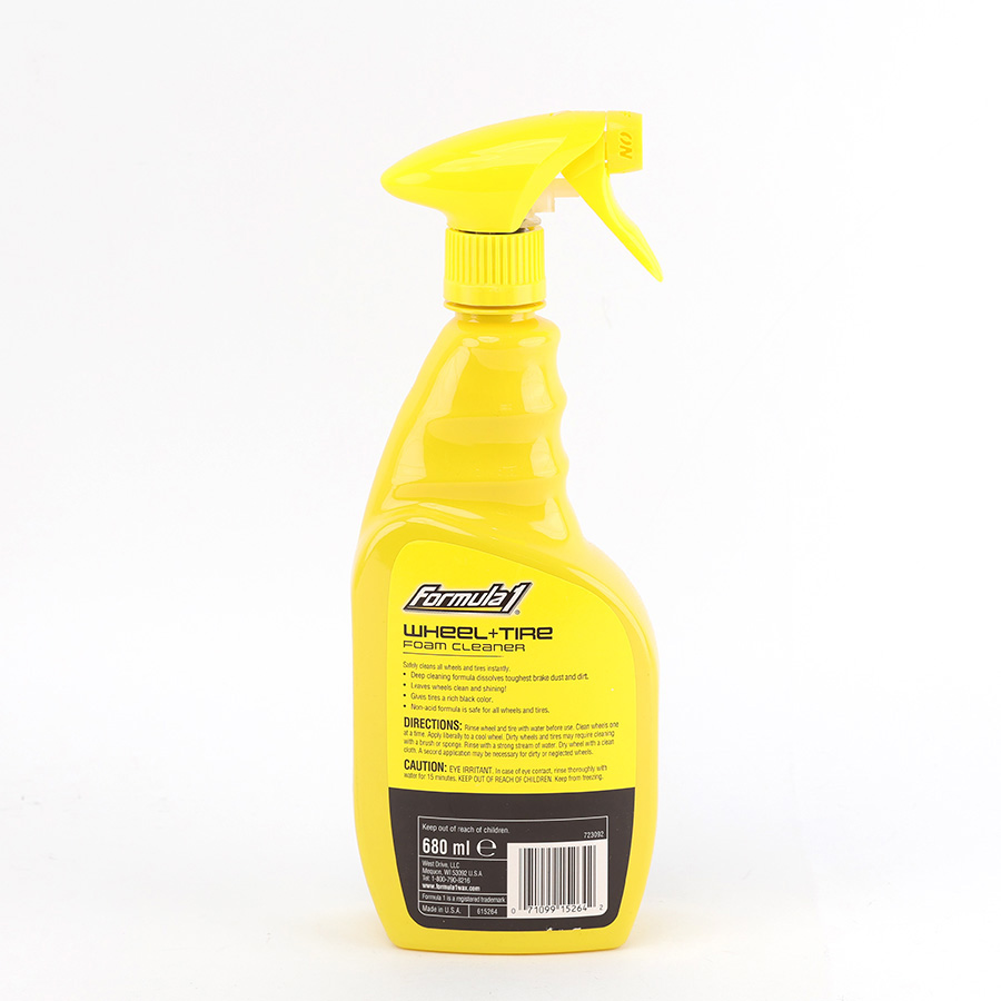 Xịt Làm Sạch Mâm &amp; Vỏ Xe FORMULA 1 615264 680ml Đánh Bay Bụi Phanh Sáng Bóng Tức Thì - Nhập Khẩu Chính Hãng
