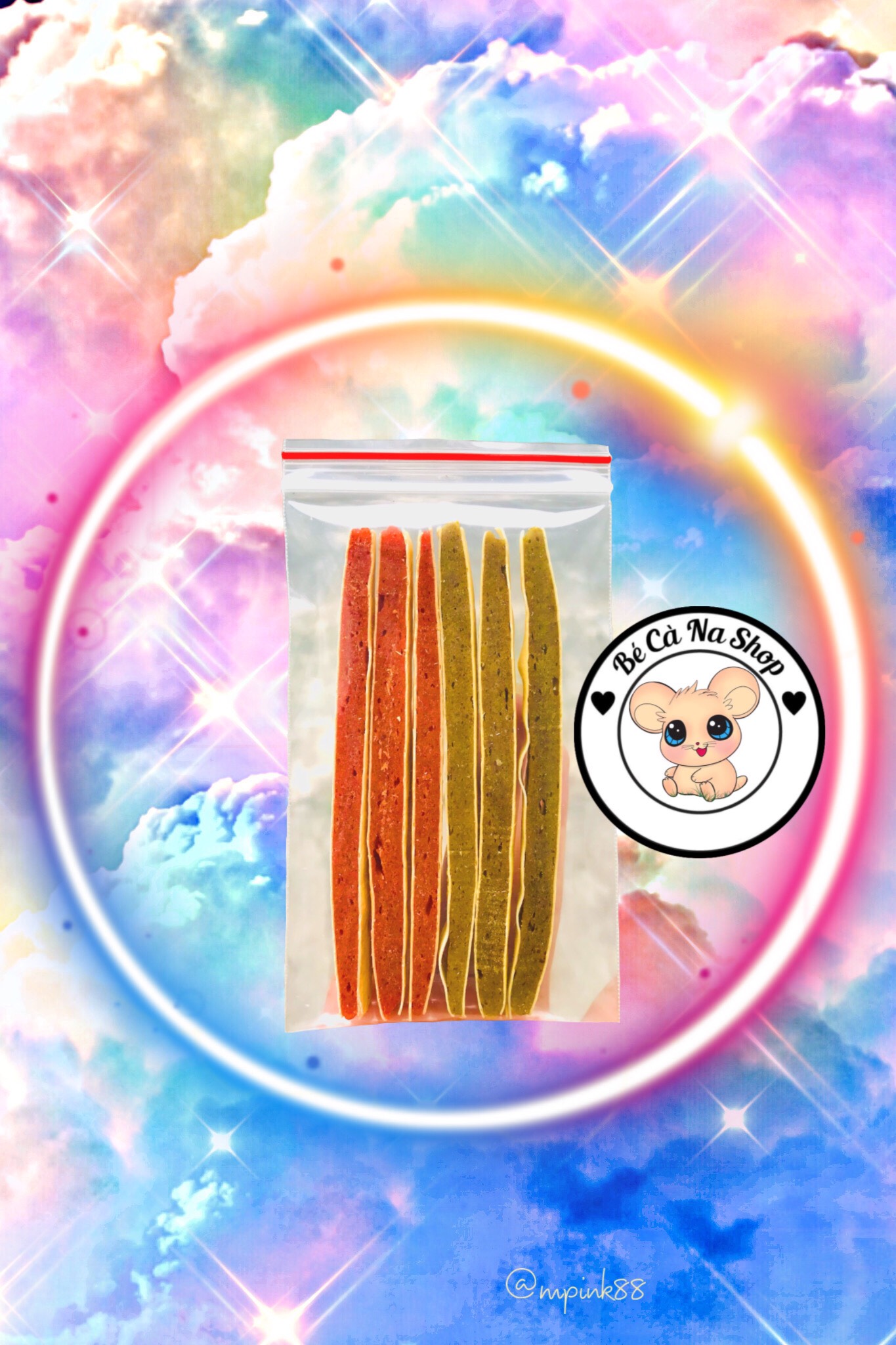 Sandwich dài cho hamster , vị gà và rau xanh mix