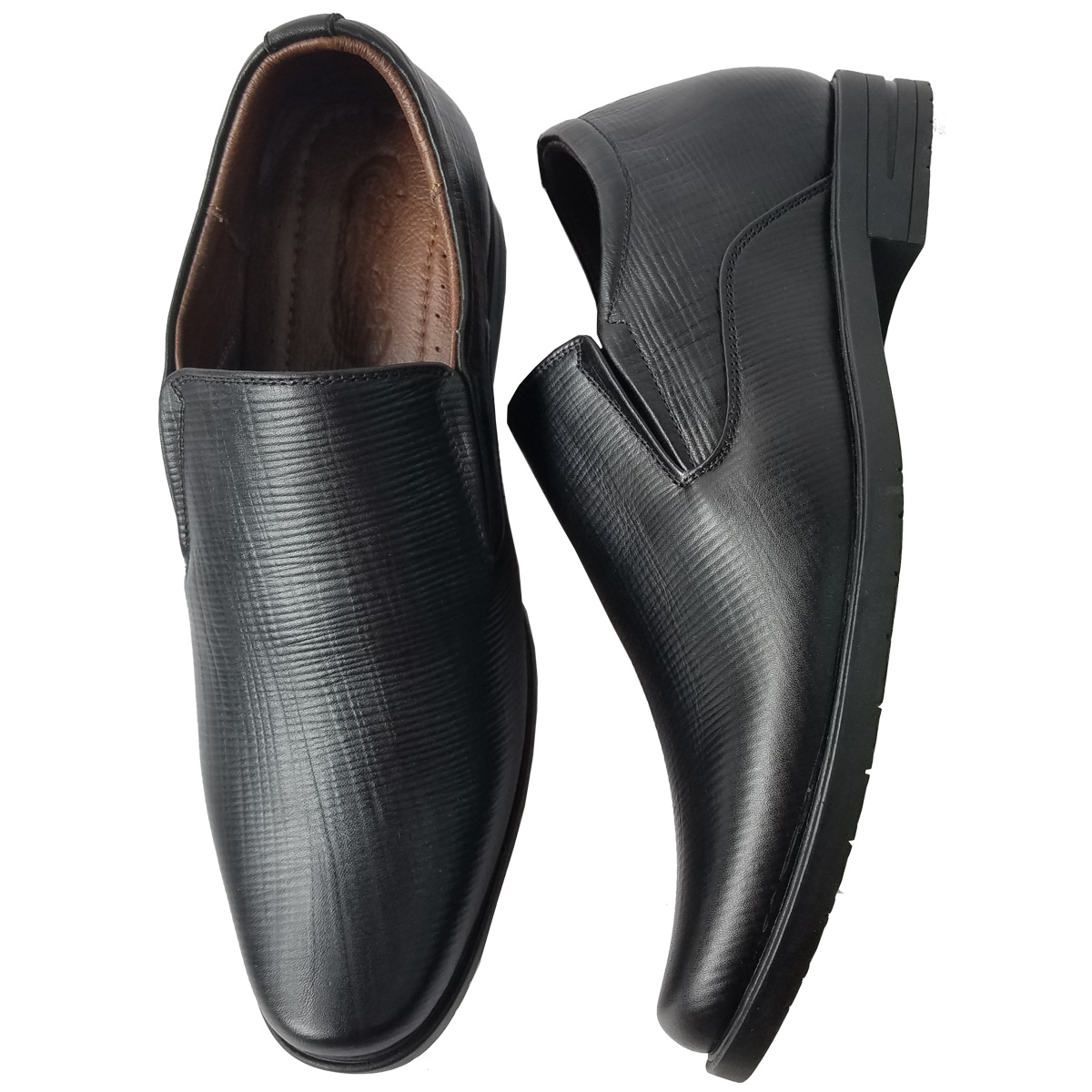 Giày Tây Nam Tăng Chiều Cao BIGGBEN Da Bò Thật GT273