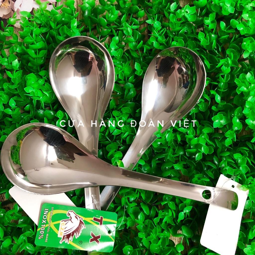 Muỗng muôi múc cơm inox. Vá Múc Cơm Inox