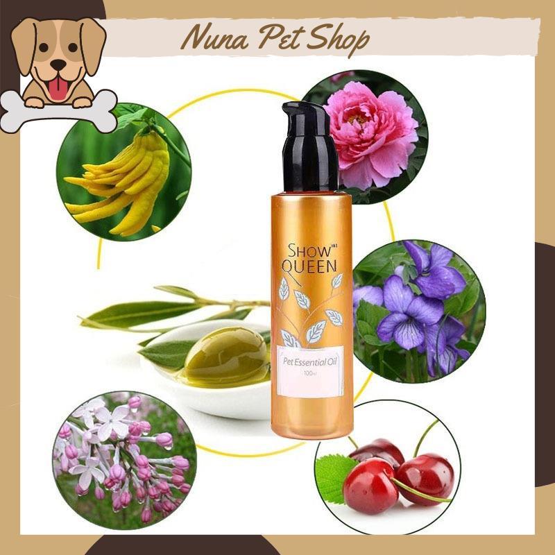 Tinh dầu dưỡng lông cho chó mèo Pet Essential Oil Show Queen (100ml)