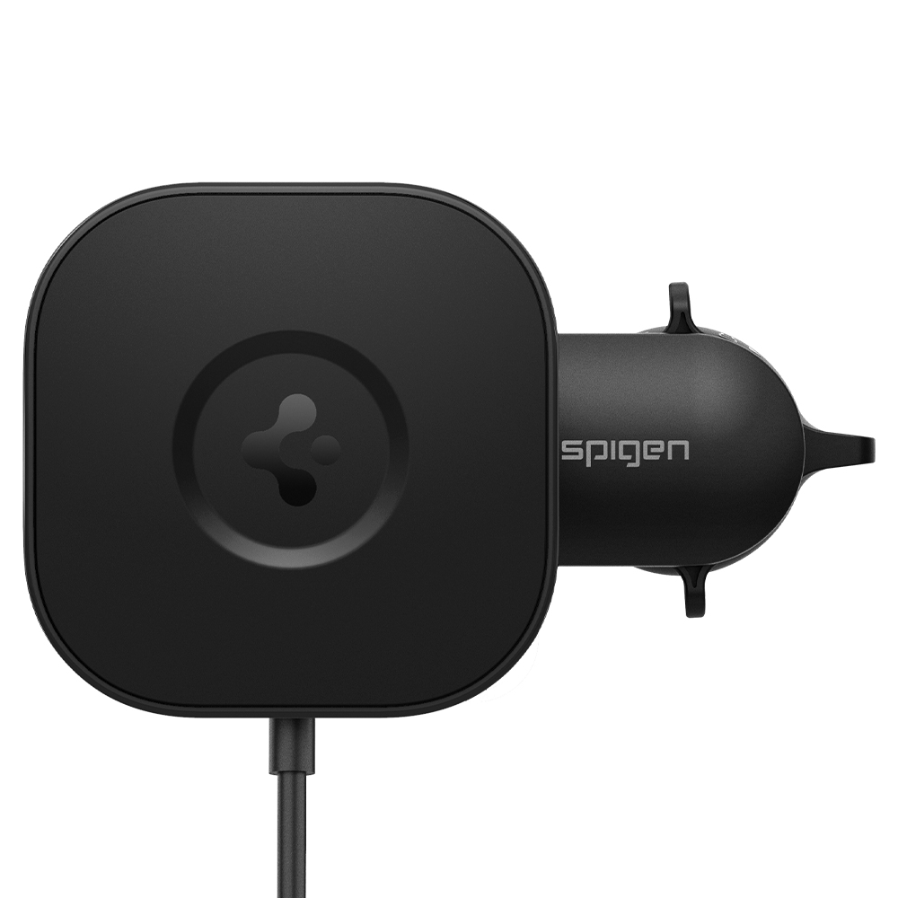 Sạc Mag Xe Hơi Spigen OneTap Pro Wireless Magnetic Car Charger Air Vent - Hàng Chính Hãng