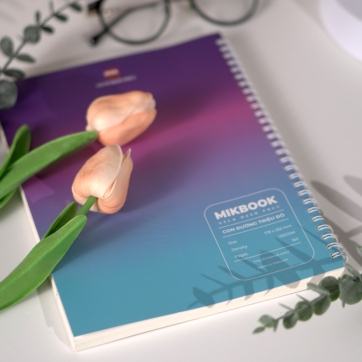 Sổ Con Đường Triệu Đô  giúp ghi chép thông minh
