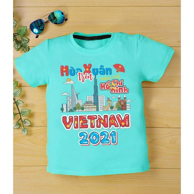Áo thun bé trai, bé gái MÙA XUÂN TRÊN TPHCM siêu đẹp - Áo Phông Tết TÂN SỬU 2021 BB03