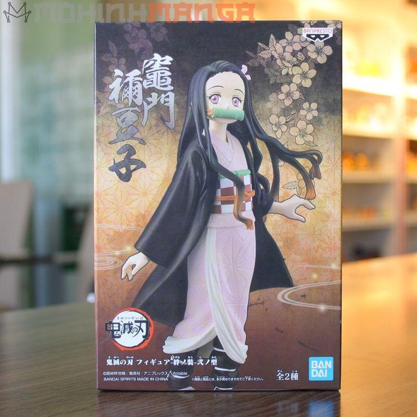 Mô hình nhân vật Nezuko Kamado (nhân vật là em gái Tanjiro) figure Kimetsu no Yaiba Thanh Gươm Diệt Quỷ Cứu Nhân