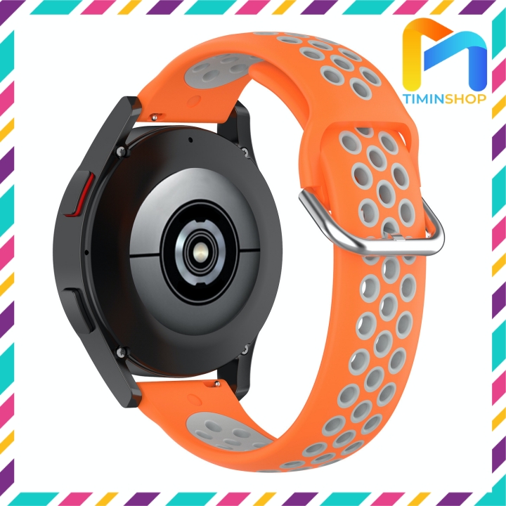 Dây đeo cho Samsung Watch 7/ FE/ 6/ 6 Classic/ 5/ 5 Pro/ 4/ 4 Classic - Dây thể thao 2 màu (DGNT)