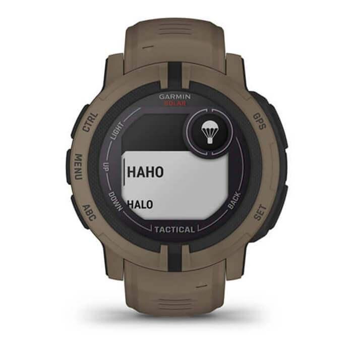 Đồng Hồ Thông Minh Garmin Instinct 2 Solar Tactical (Coyote Tan) - Hàng Chính Hãng