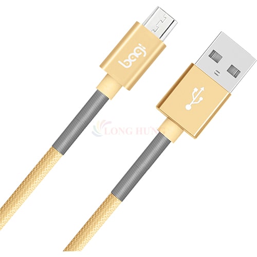 Cáp Micro USB Bagi dây lò xo 1m MF100 - Hàng chính hãng