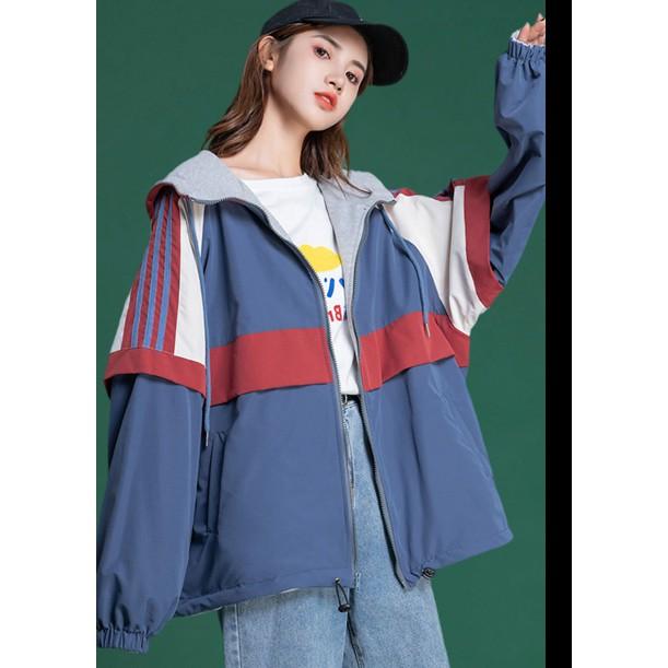 ÁO KHOÁC GIÓ NỮ FORM RỘNG CÁ TÍNH