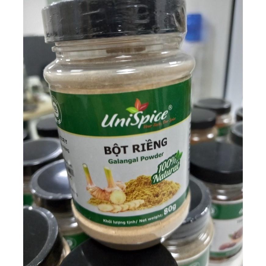 Bột riềng Unispice- Galangal Powder- Gia vị tự nhiên/ Bột riềng nguyên chất