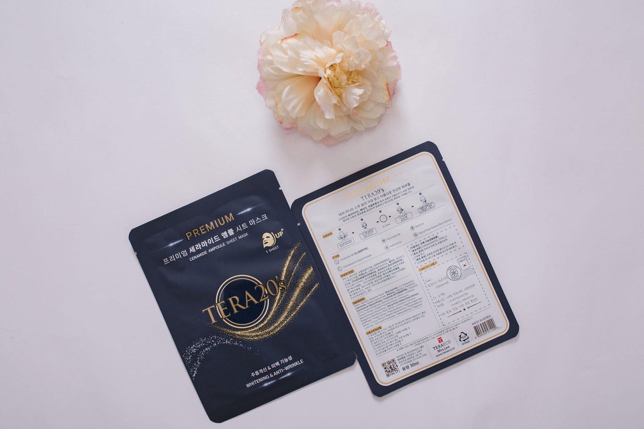 Mặt nạ tinh chất Ceramide TERA20's dòng Premium cao cấp