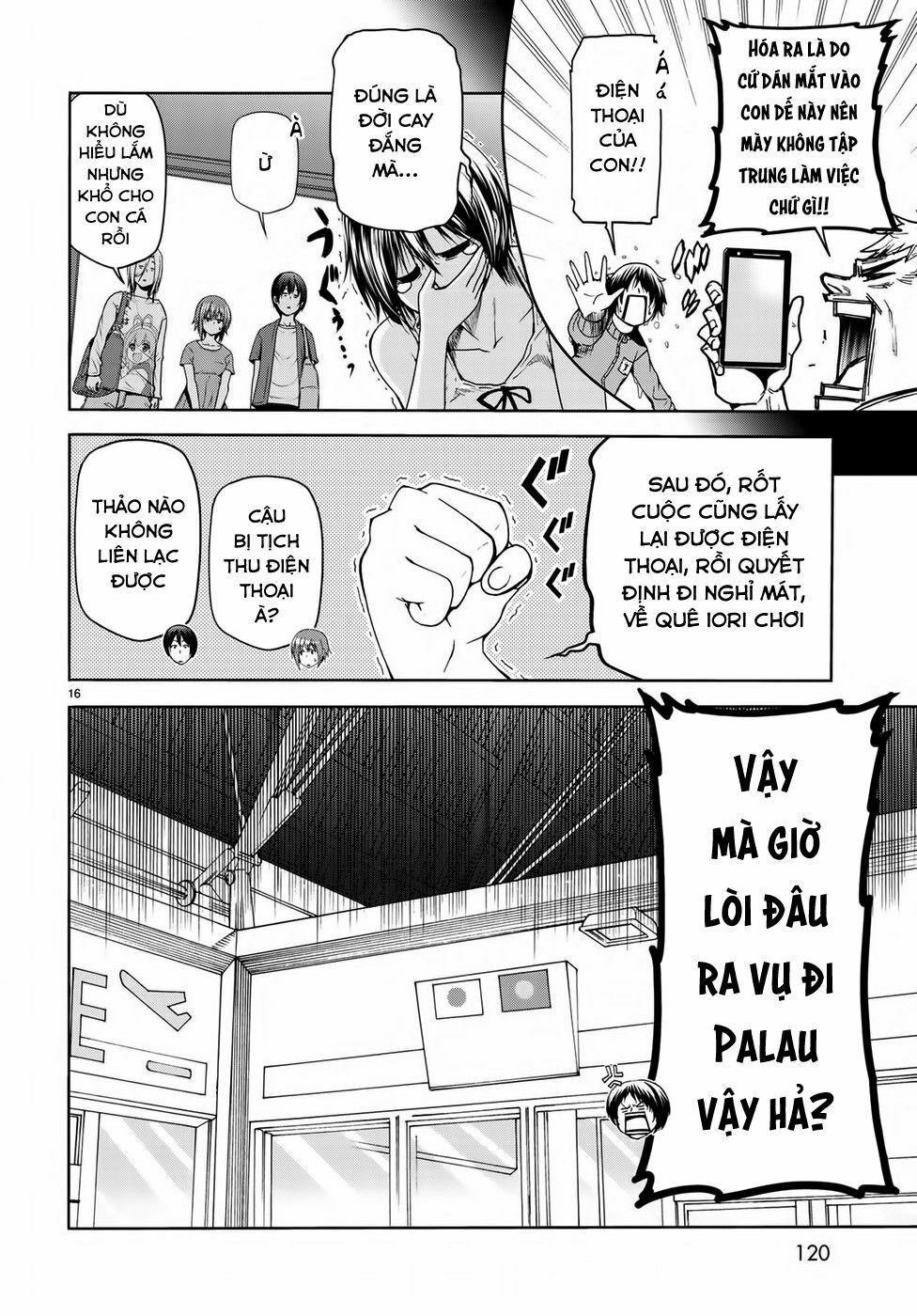 cô gái thích lặn - grand blue chapter 50 5