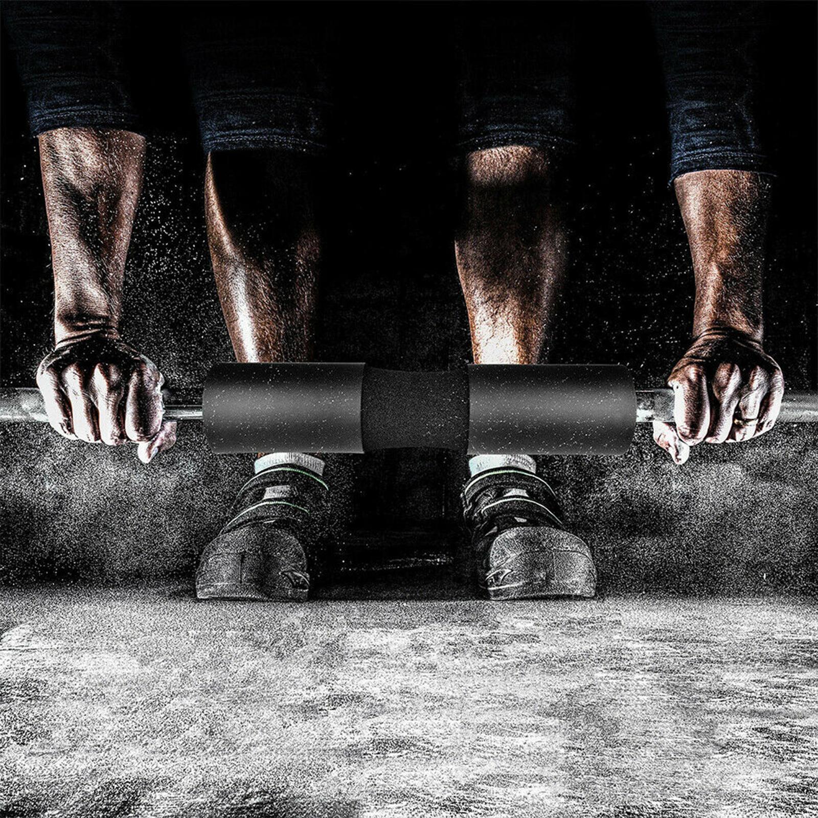 FOAM PADDED BARBELL BAR SQUAT COVER WEIGHT LIFTING SHOULDER SUPPORT