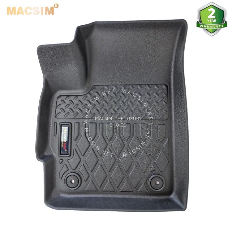 Thảm lót sàn xe ô tô VinFast VF e34 Nhãn hiệu Macsim chất liệu nhựa TPE cao cấp màu đen