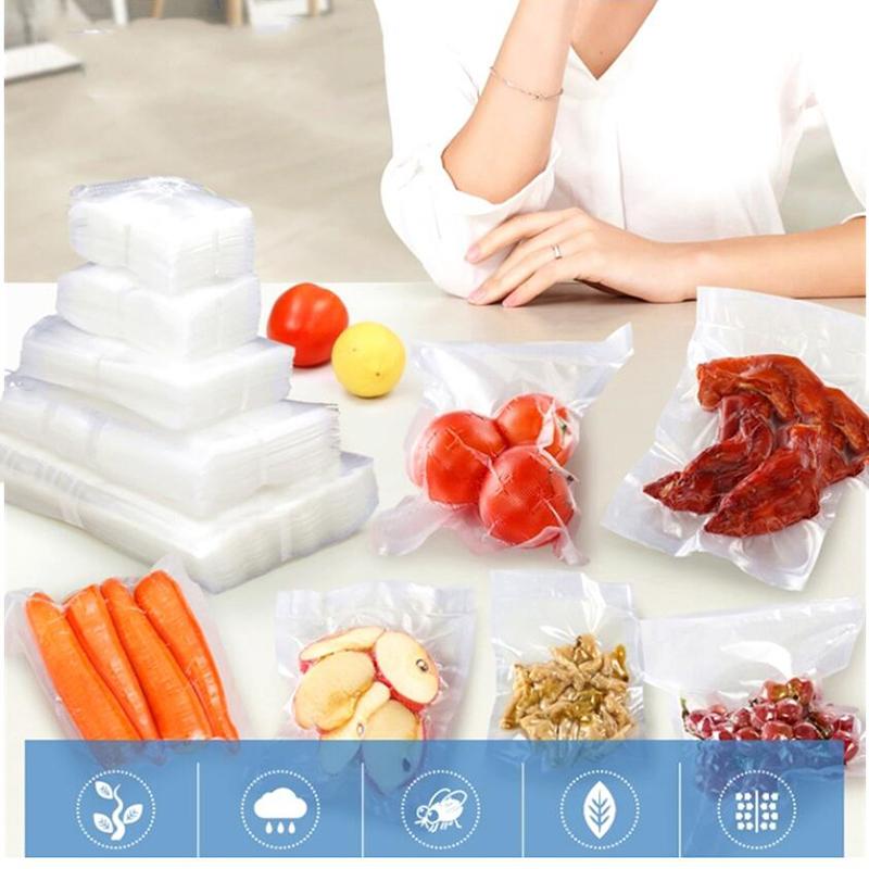 Bộ 100 Túi Hút Chân Không Bảo Quản Thực Phẩm
