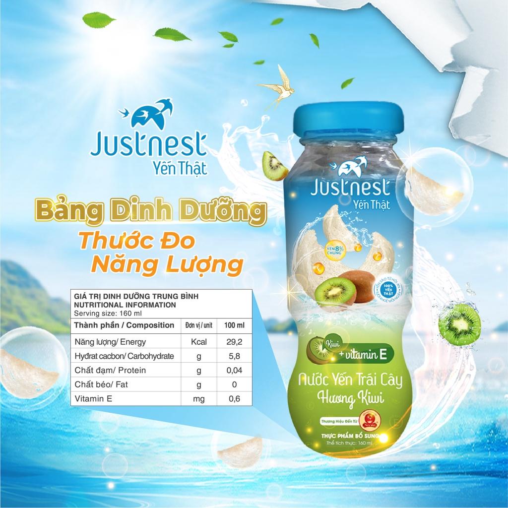 Lốc 6 chai Nước Yến Thật Justnest 8% (6 chai x 160ml)