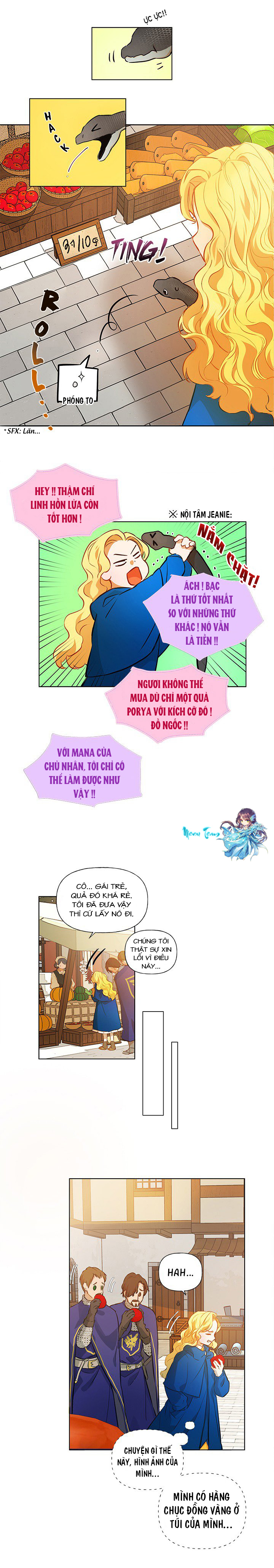 nhà nguyên tố tóc vàng chapter 13 13