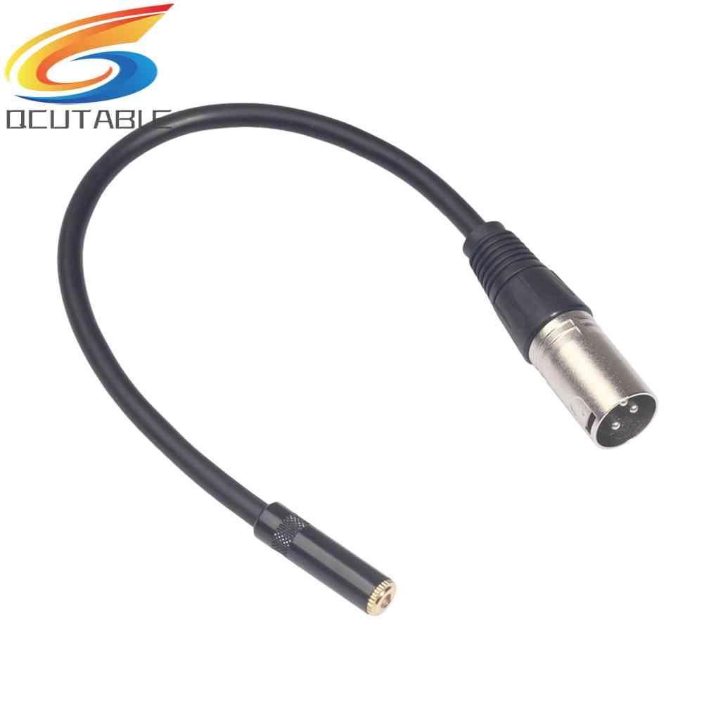 Cáp ChuyểN ĐổI Âm Thanh 0.3m XLR 3.5 XLR Sang 3.5mm