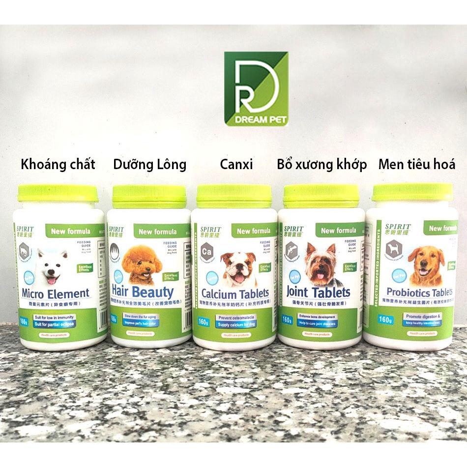 Viên vitamin chó mèo, bổ sung canxi, khoáng chất, dưỡng lông