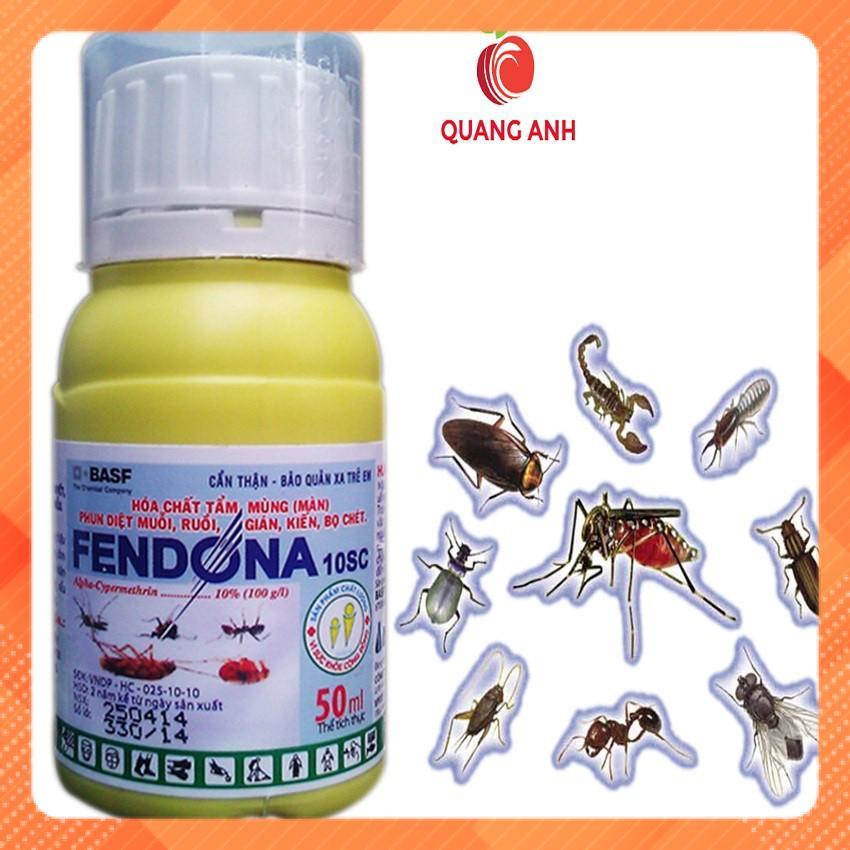 Thuốc diệt côn trùng ruồi,muỗi Fendona 10SC chai 50ml