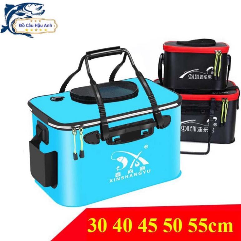 Sale to hot - Thùng Đựng Cá Đi Câu Thùng Đựng Cá Gấp Gọn Đa Năng Cao Cấp KK8 - sale - xả hàng tồn