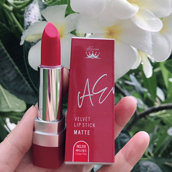 Aemacvelvet Lip Stickmatte - Son Nhung Siêu Lì Bền Màu