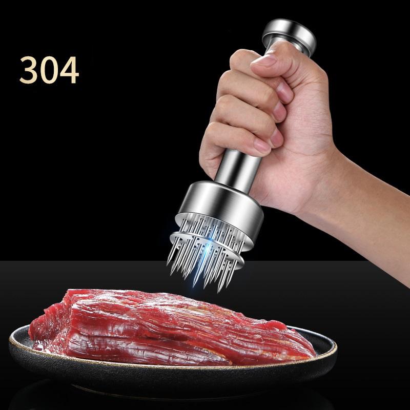 Dụng cụ xăm thịt inox 304/316 cao cấp Đức mềm thịt ngấm gia vị an toàn vệ sinh thực phẩm