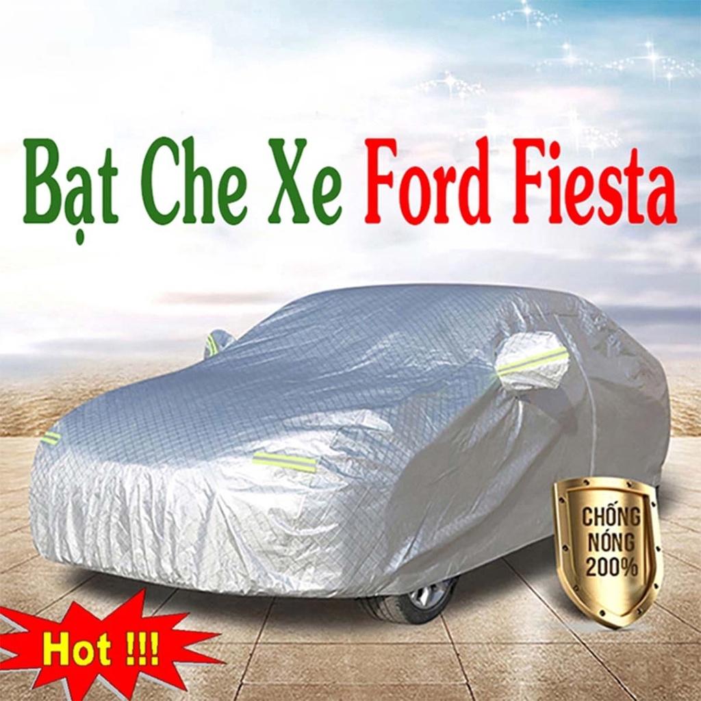Bạt Phủ Xe Ô Tô Ford Fiesta - Bạt Phủ Ô Tô 5 Chỗ 3 Lớp Cao Cấp Chống Mưa, Chống Nắng, Chống Cháy Loại 1