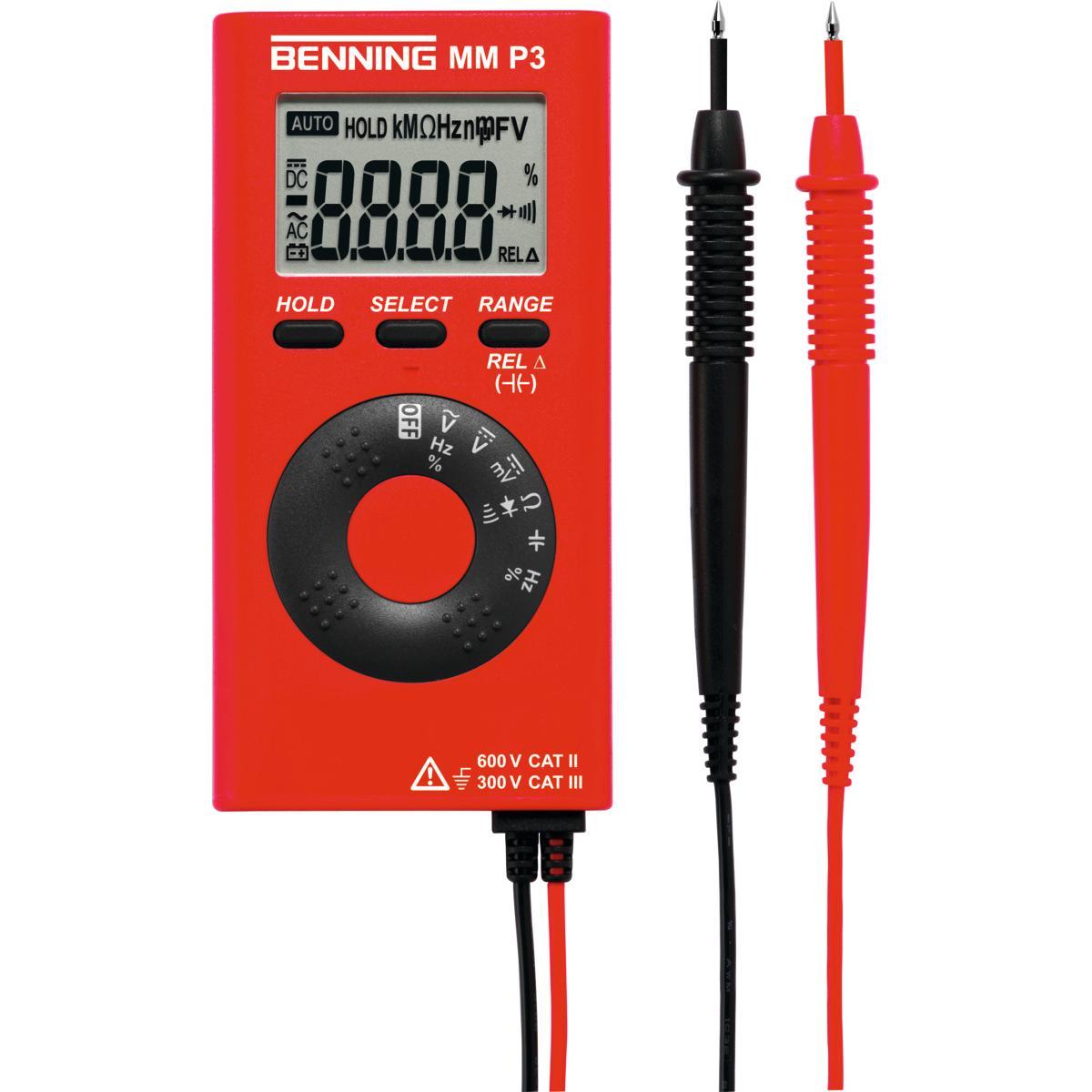 ĐỒNG HỒ ĐO VẠN NĂNG NHỎ GỌN BENNING 473300 MMP3-473300_MMP3