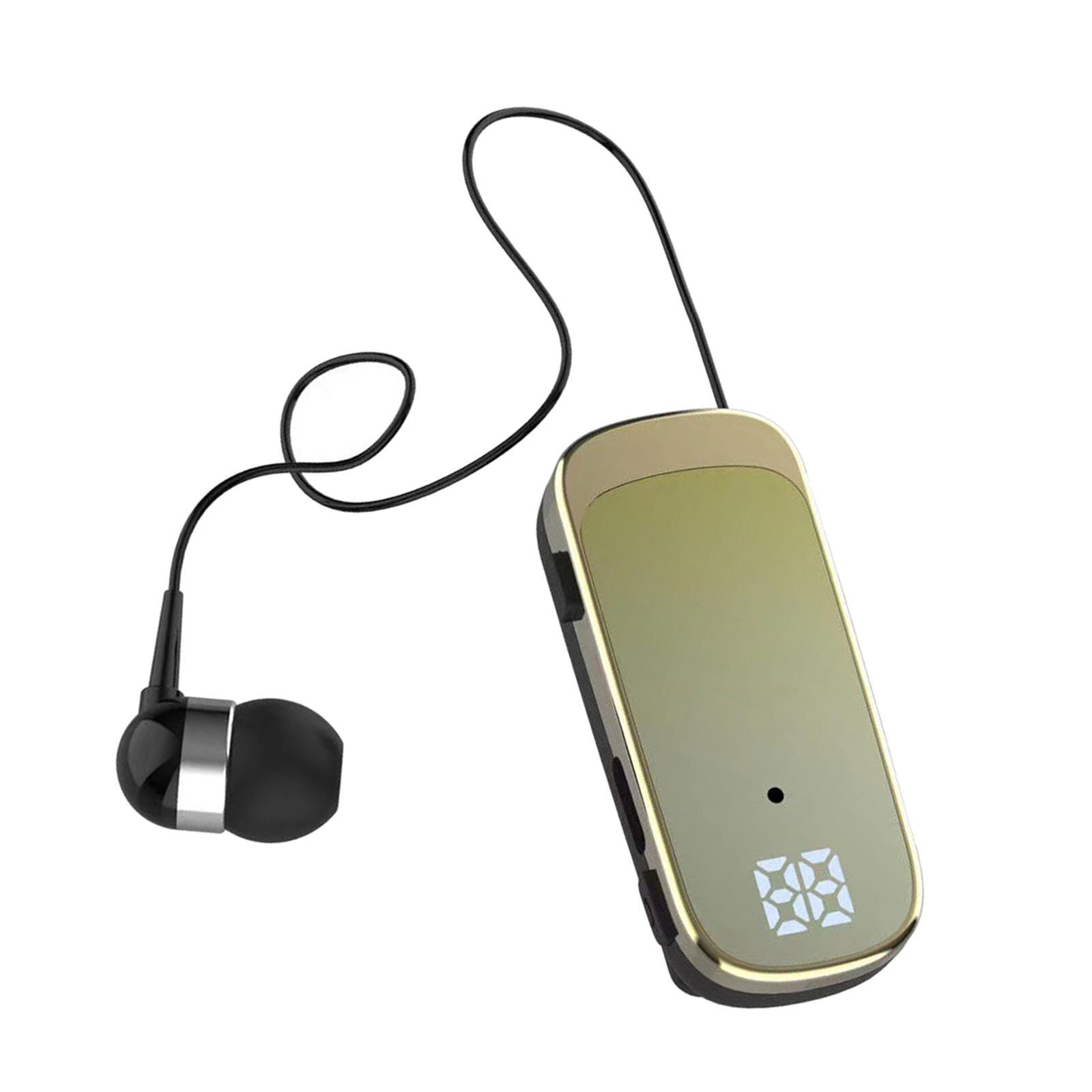 Earphones Stereo LED Display Universal for Meeting  Exercise