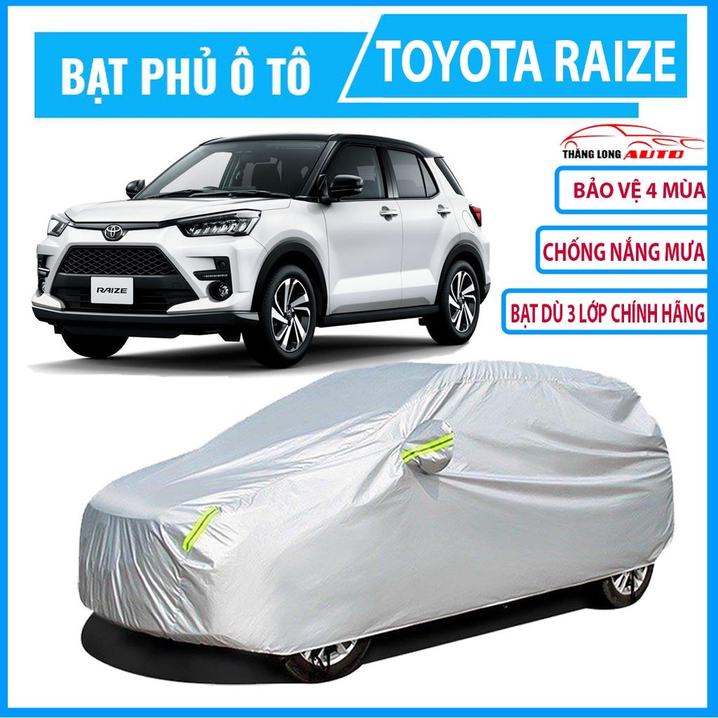 Bạt phủ ô tô ,bạt che nắng xe ô tô TOYOTA RAIZE , bạt phủ ô tô 4, 5 chỗ ,bạt phủ ô tô 7 chỗ