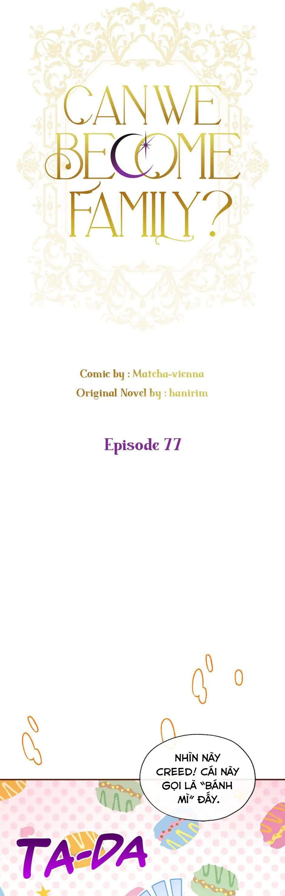 chúng ta có thể trở thành gia đình được không? chapter 77 16