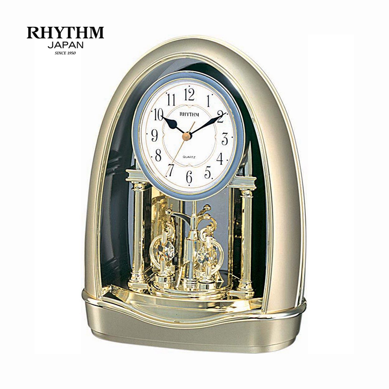 Đồng hồ Rhythm 4SG731WS18 Kt 22.5 x 29.0 x 15.5cm, 1.2kg Vỏ nhựa. Dùng Pin.