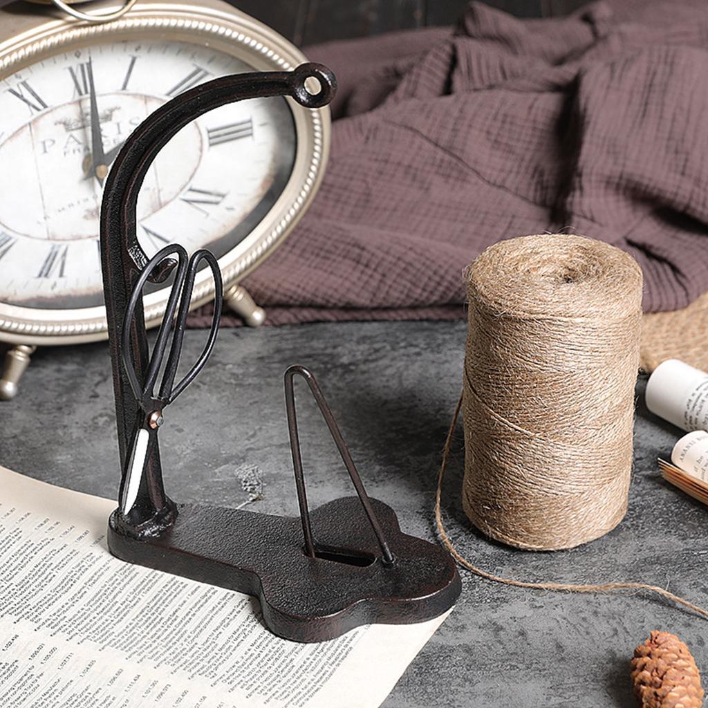 Iron Yarn Ball Winder String Wool Winder Holder Handheld Sewing Accessory A