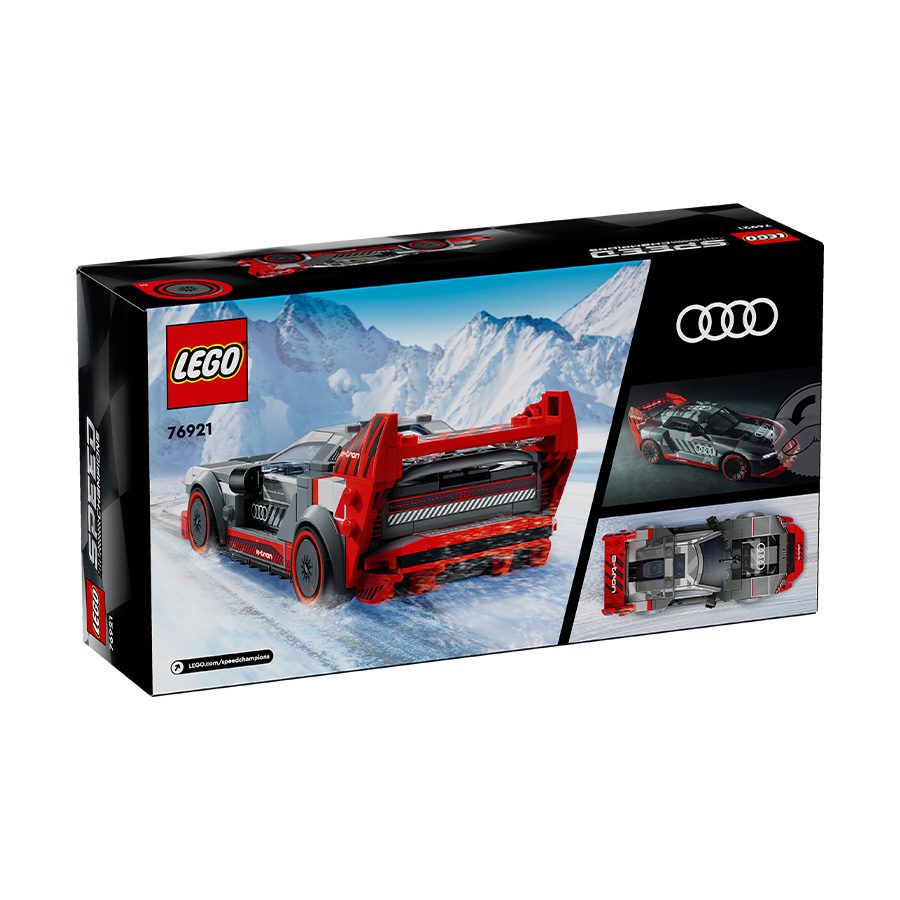 Đồ Chơi Lắp Ráp Siêu Xe Thể Thao Audi S1 E-Tron Quattro LEGO SPEED CHAMPIONS 76921 (274 chi tiết)