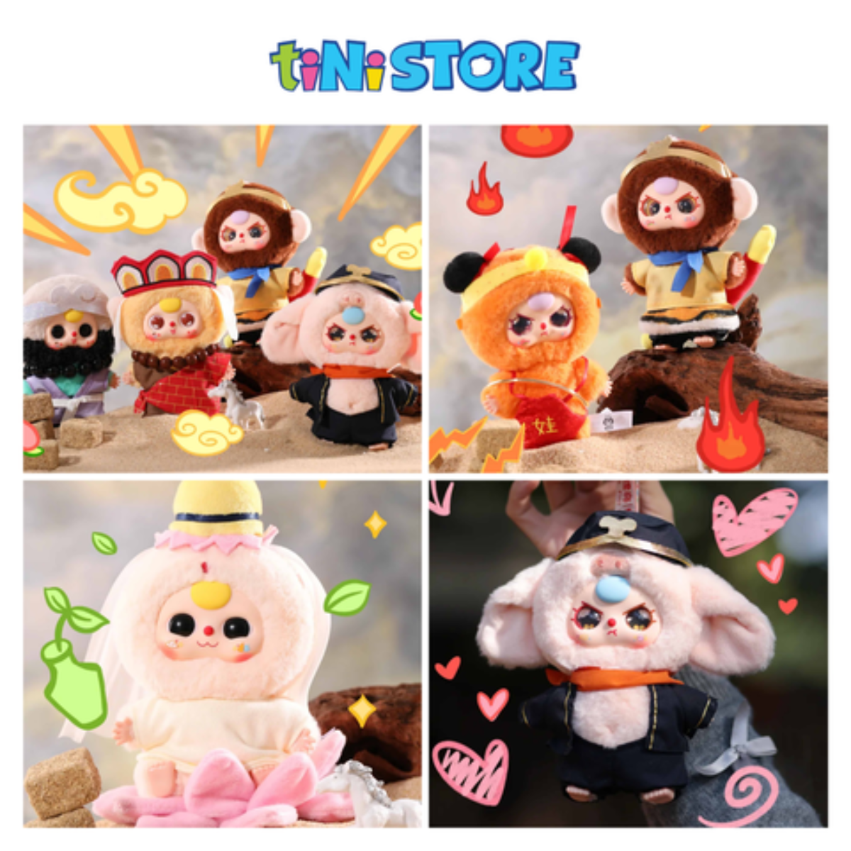 Đồ Chơi Blind Box Baby Three Tây Du Ký (Mẫu ngẫu nhiên)