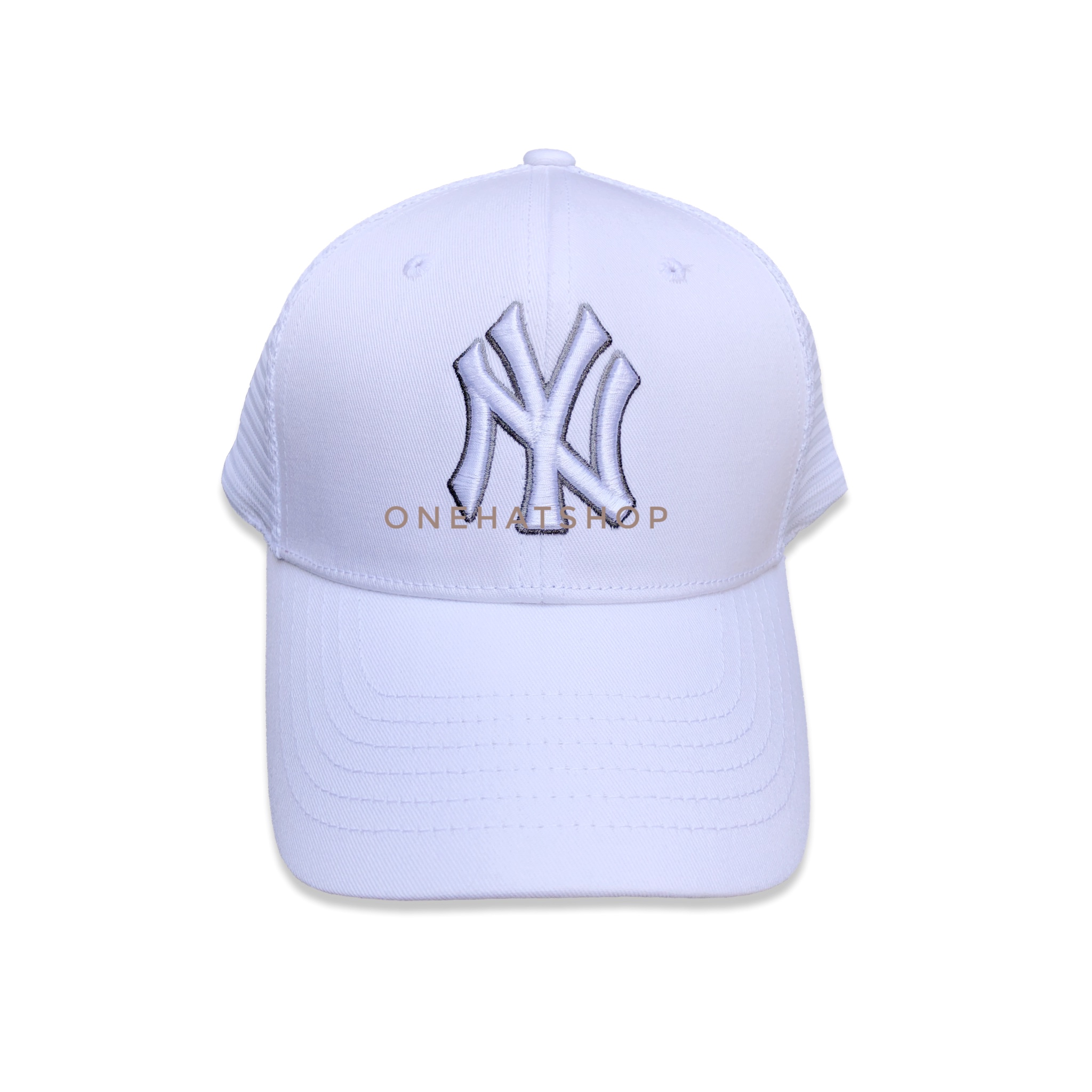 Nón kết basball cap logo thêu nổi 3D lưới thoáng mát chất lượng cao