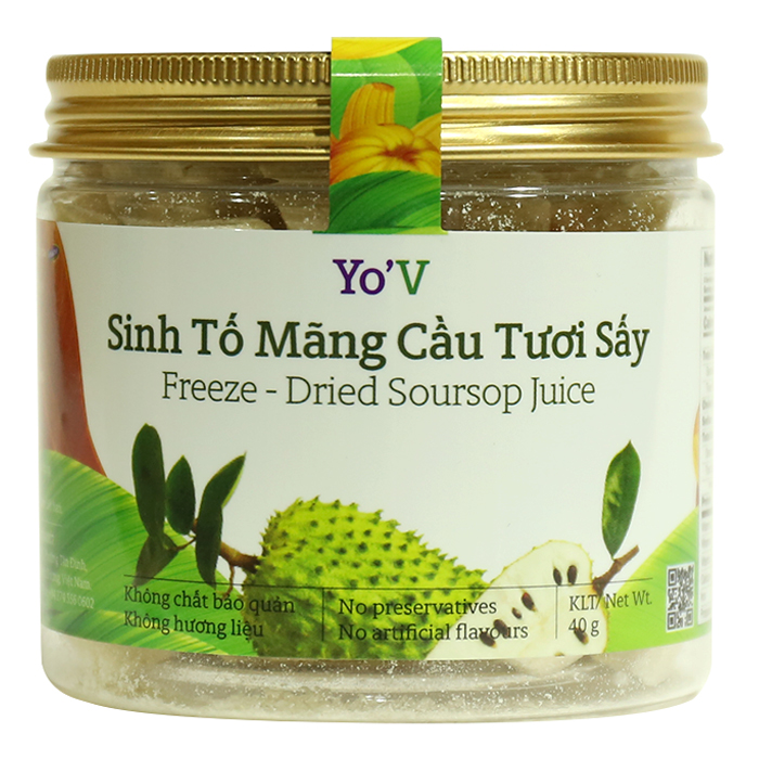 Sinh Tố Mãng Cầu Tươi Sấy
